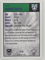 NRL 2022 Elite Silver Parallel #131 Chanel Harris-Tavita New Zealand Warriors