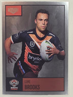 NRL 2022 Elite Silver Parallel #137 Luke Brooks Wests Tigers