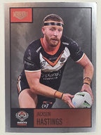 NRL 2022 Elite Silver Parallel #139 Jackson Hastings Wests Tigers