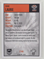 NRL 2022 Elite Silver Parallel #140 Daine Laurie Wests Tigers