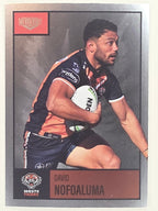 NRL 2022 Elite Silver Parallel #141 David Nofoaluma Wests Tigers