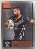 NRL 2022 Elite Silver Parallel #142 James Tamou Wests Tigers