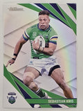 NRL 2024 Traders Pearl Parallel #013 Sebastian Kris Canberra Raiders