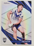 NRL 2024 Traders Pearl Parallel #027 Toby Sexton Canterbury Bankstown Bulldogs