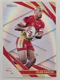 NRL 2024 Traders Pearl Parallel #042 Felise Kaufusi Redcliffe Dolphins