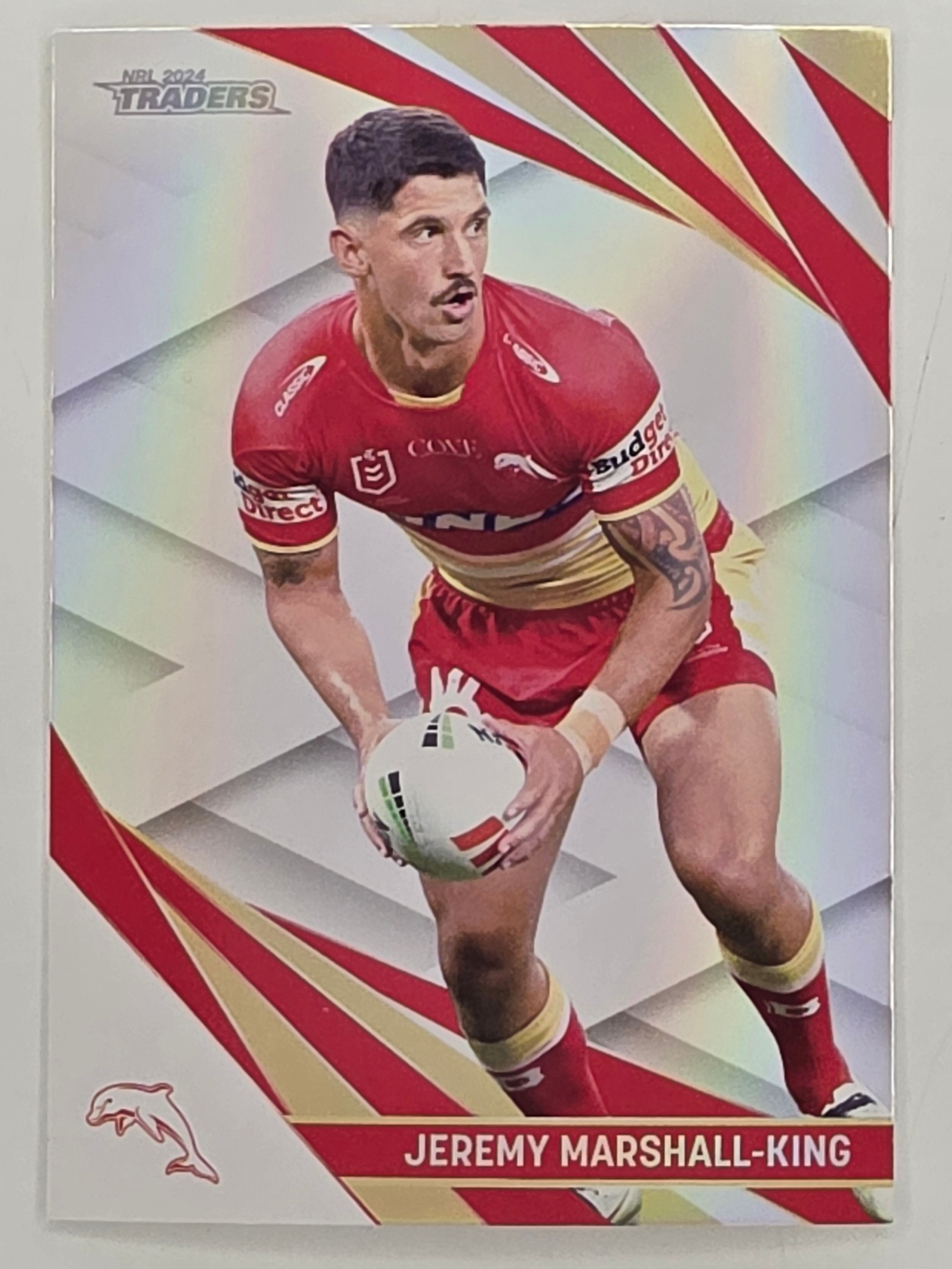 NRL 2024 Traders Pearl Parallel #043 Jeremy Marshall-King Redcliffe Dolphins