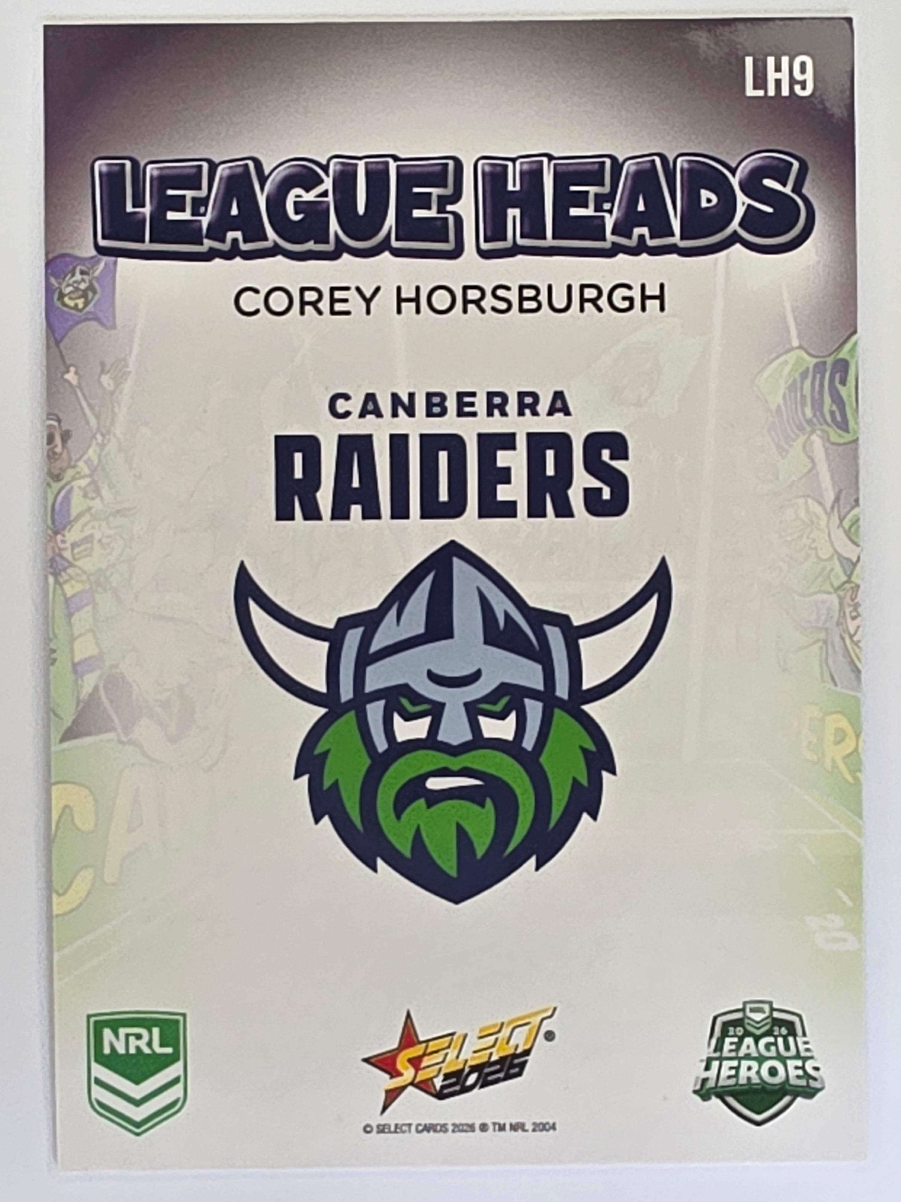NRL 2026 League Heroes | League Heads | #LH9 | Corey Horsburgh | Canberra Raiders