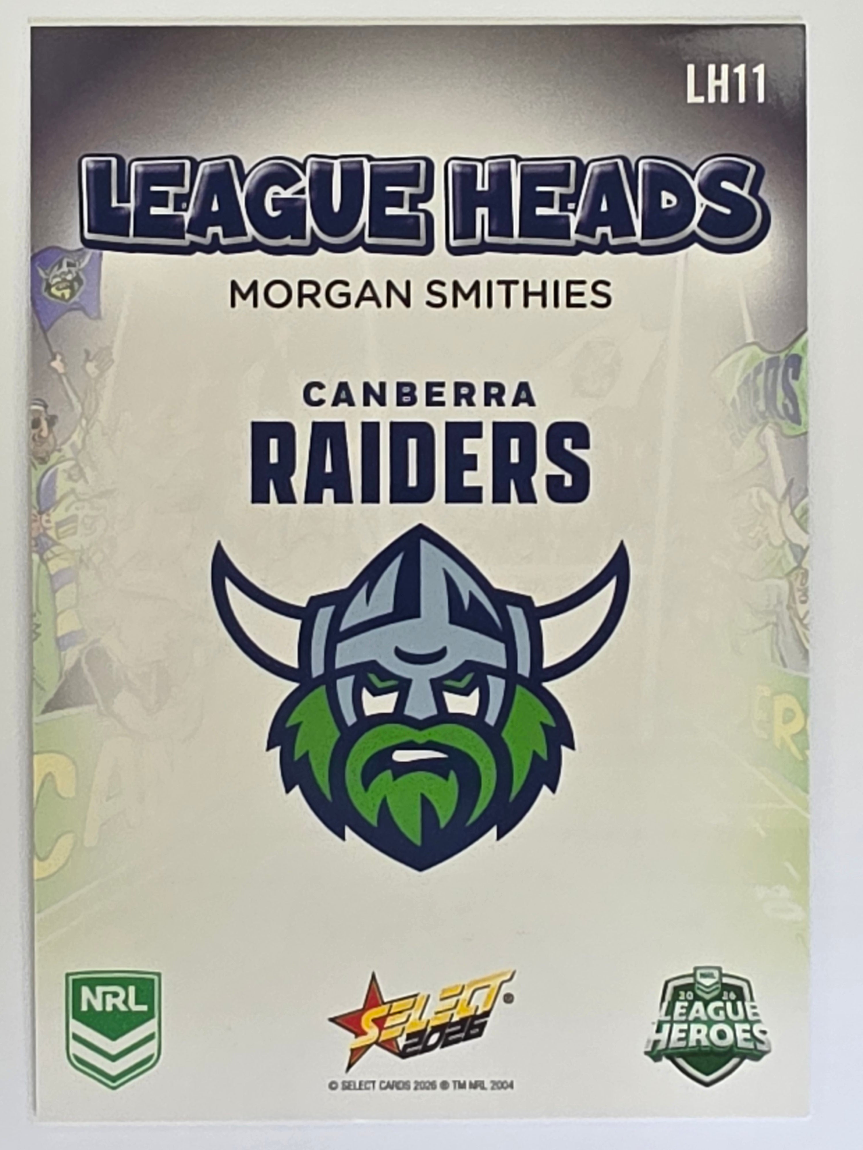 NRL 2026 League Heroes | League Heads | #LH11 | Morgan Smithies | Canberra Raiders
