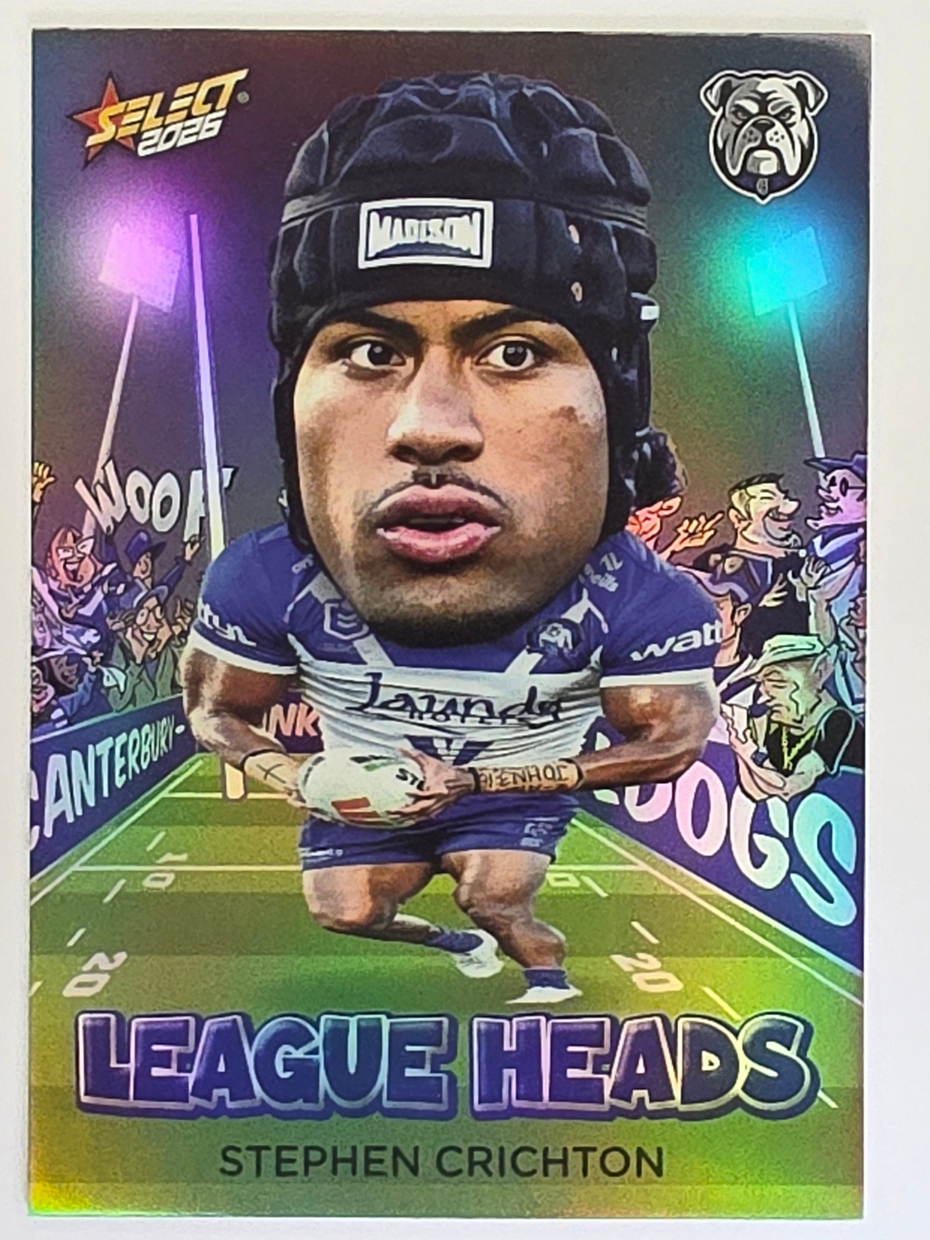 NRL 2026 League Heroes | League Heads | #LH17 | Stephen Crichton | Canterbury Bulldogs