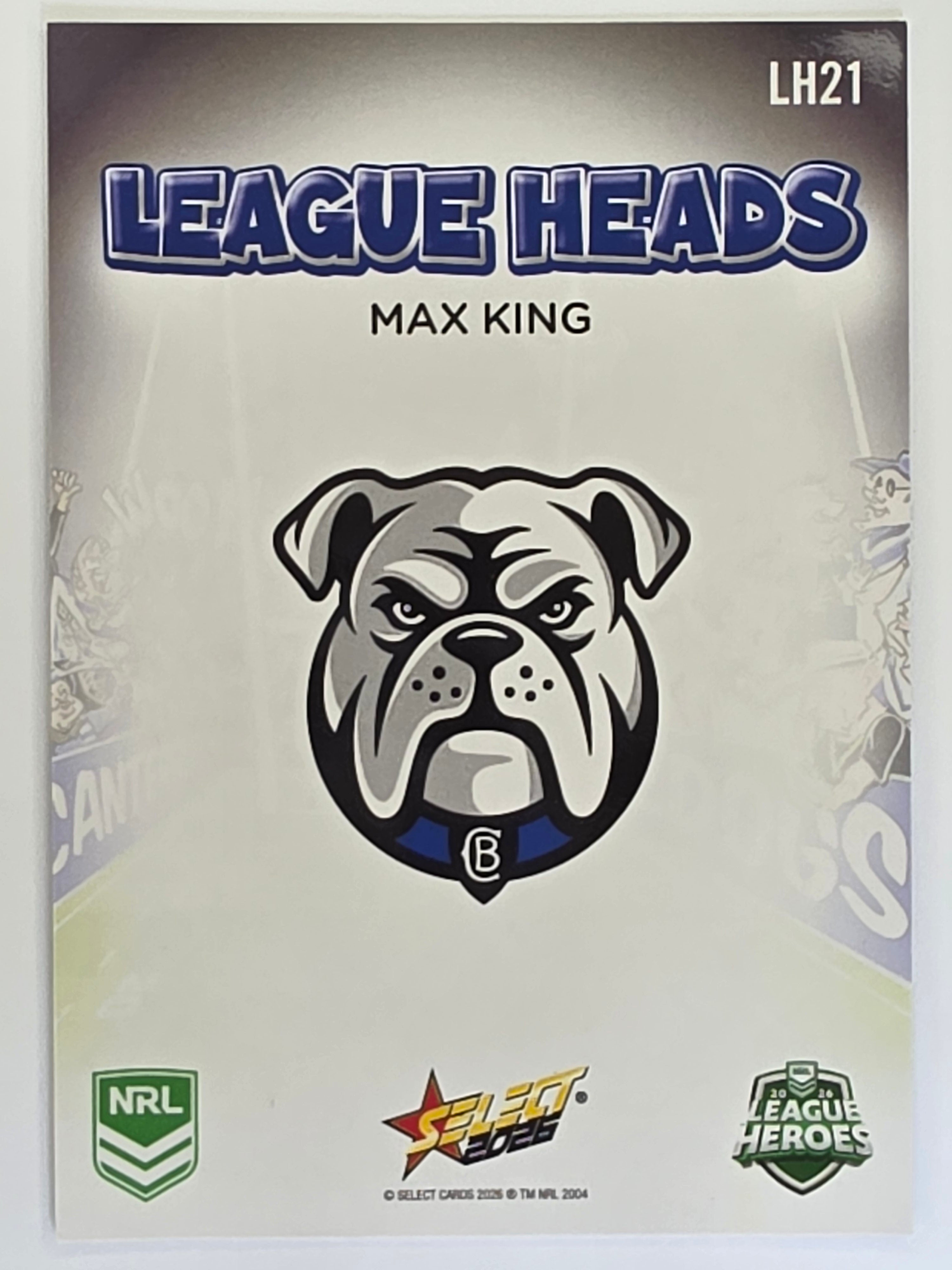 NRL 2026 League Heroes | League Heads | #LH21 | Max King | Canterbury Bulldogs