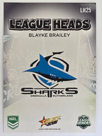 NRL 2026 League Heroes | League Heads | #LH25 | Blayke Brailey | Cronulla Sharks