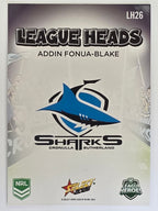 NRL 2026 League Heroes | League Heads | #LH26 | Addin Fonua-Blake | Cronulla Sharks
