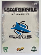 NRL 2026 League Heroes | League Heads | #LH27 | Nicholas Hynes | Cronulla Sharks