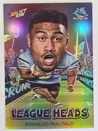 NRL 2026 League Heroes | League Heads | #LH30 | Ronaldo Mulitalo | Cronulla Sharks
