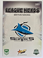NRL 2026 League Heroes | League Heads | #LH31 | Briton Nikora | Cronulla Sharks