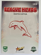 NRL 2026 League Heroes | League Heads | #LH36 | Isaiya Katoa | Dolphins