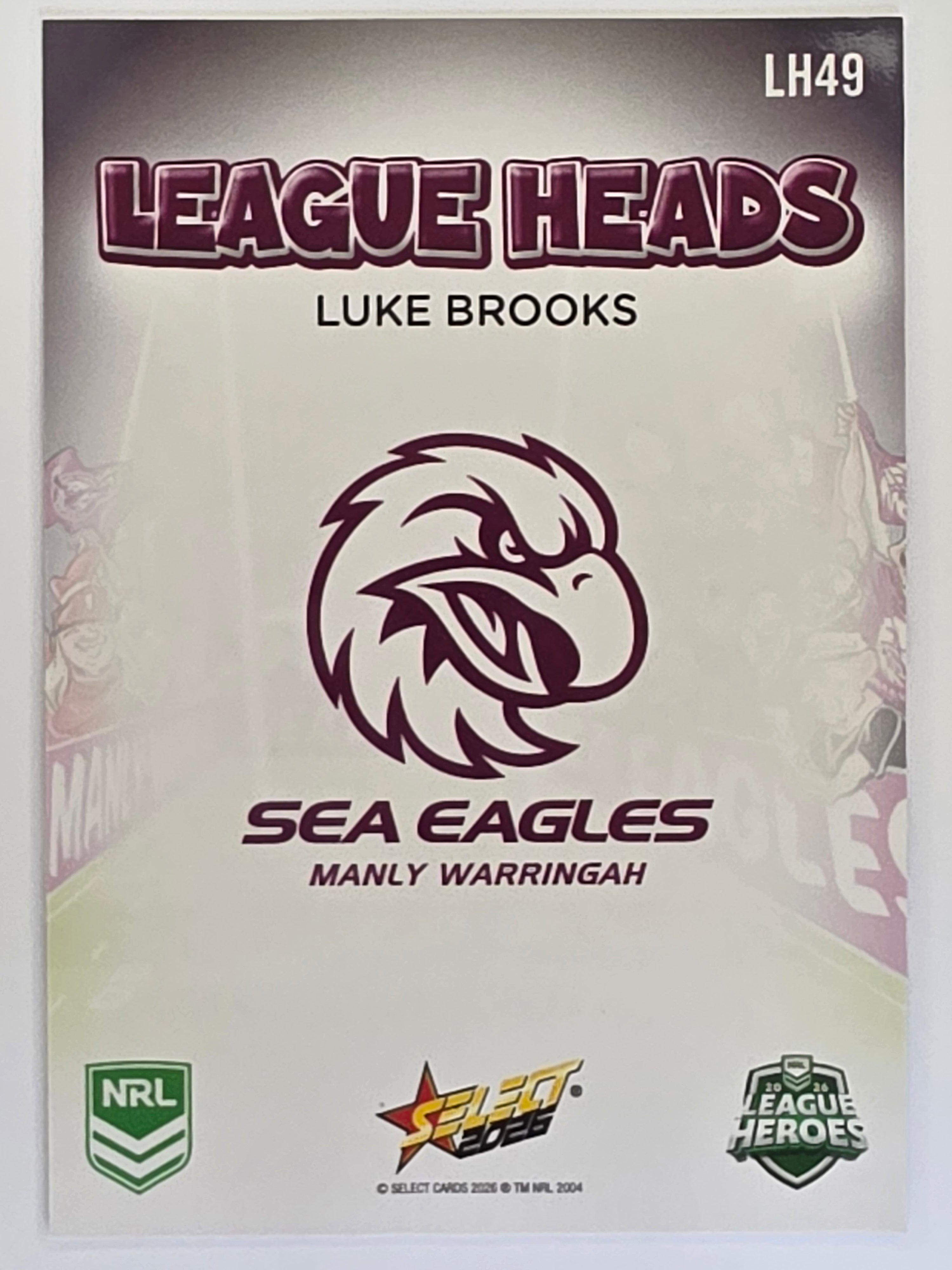 NRL 2026 League Heroes | League Heads | #LH49 | Luke Brooks | Manly Sea Eagles