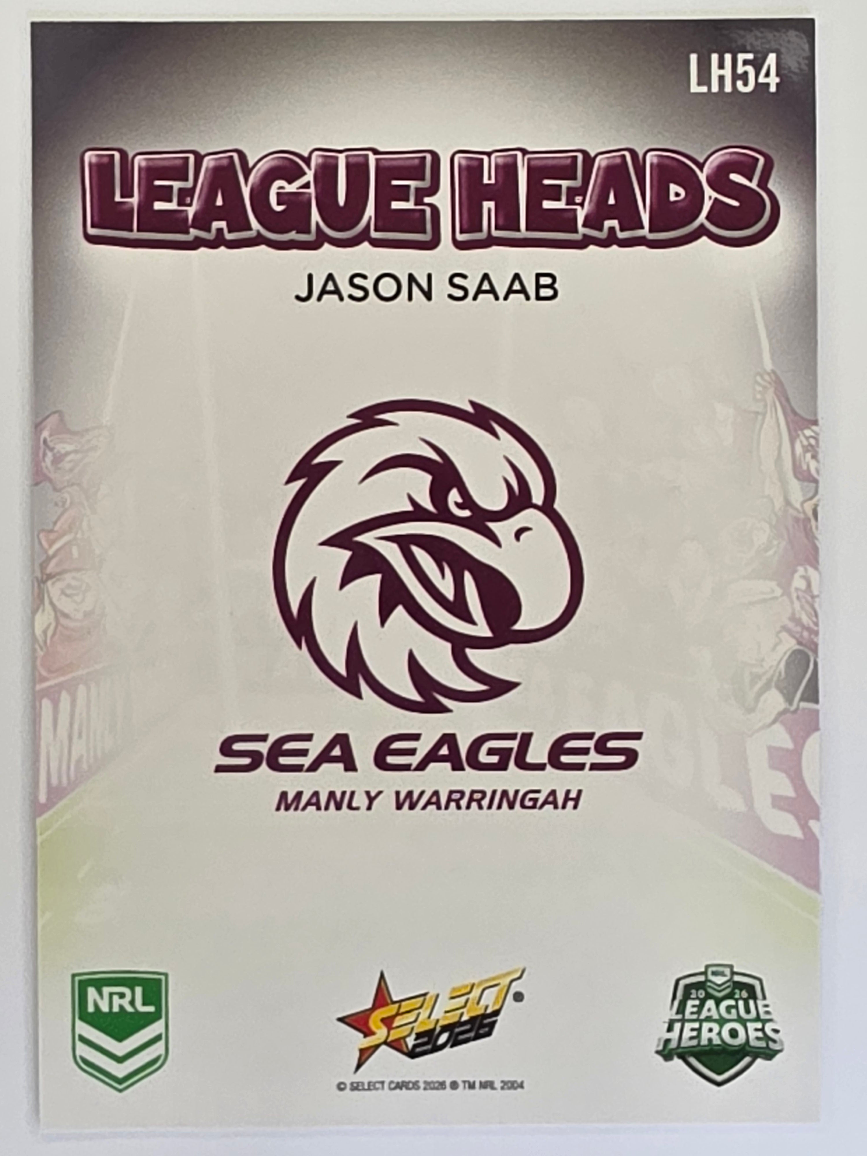 NRL 2026 League Heroes | League Heads | #LH54 | Jason Saab | Manly Sea Eagles
