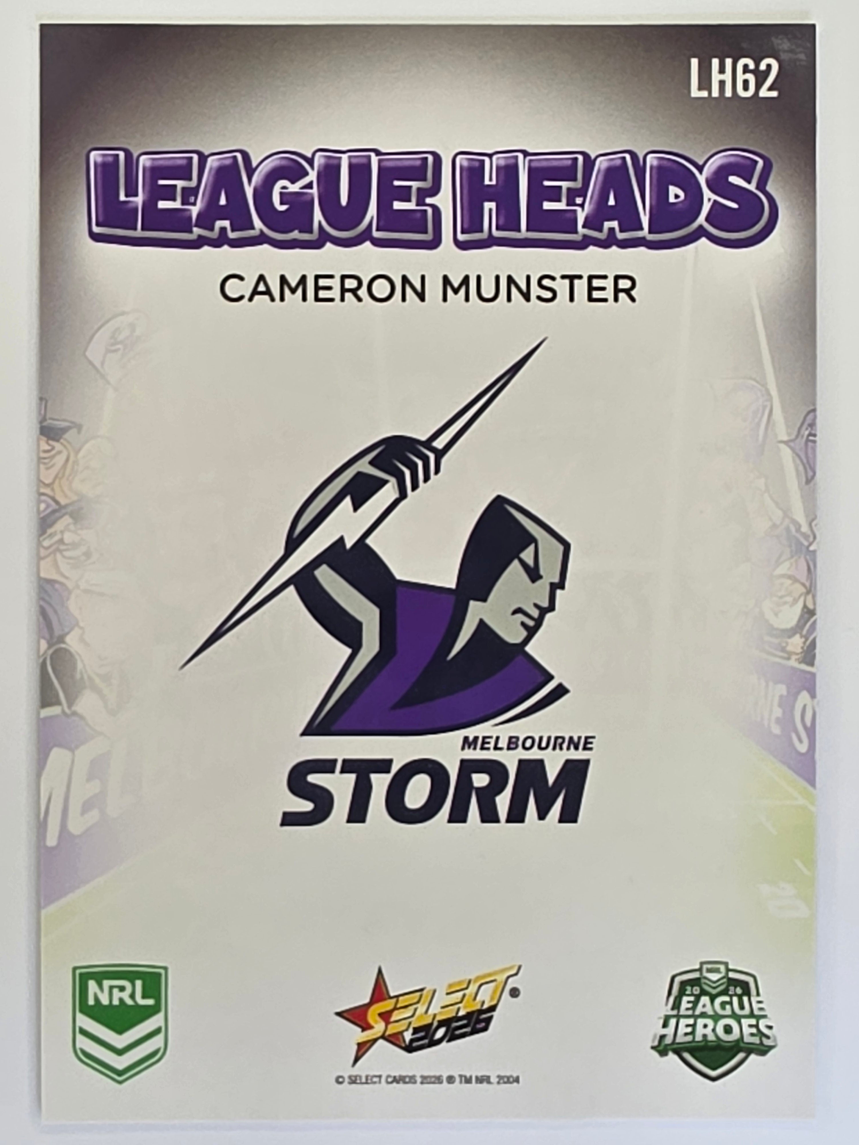 NRL 2026 League Heroes | League Heads | #LH62 | Cameron Munster | Melbourne Storm