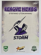 NRL 2026 League Heroes | League Heads | #LH64 | Stefano Utoikamanu | Melbourne Storm