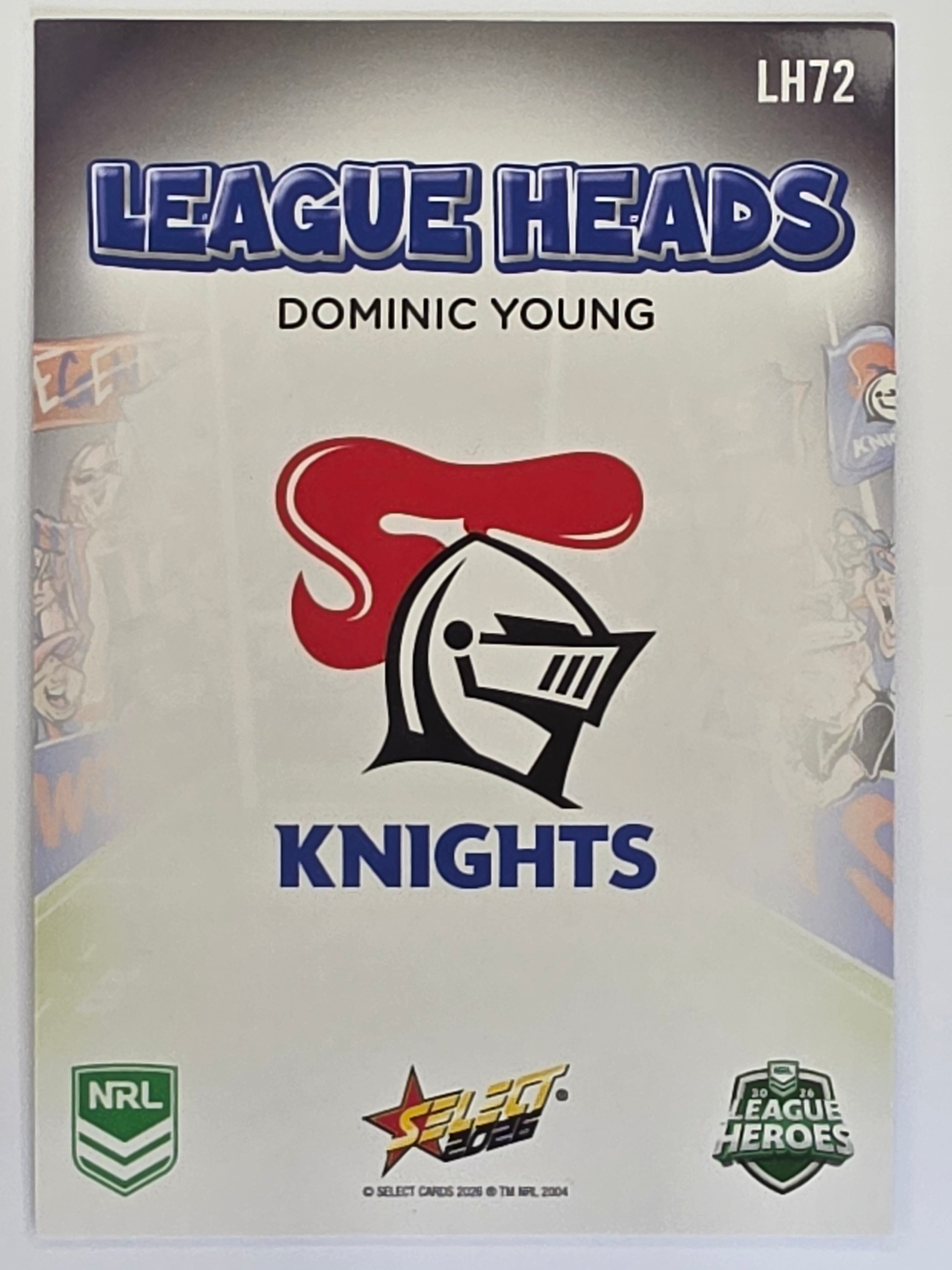 NRL 2026 League Heroes | League Heads | #LH72 | Dominic Young | Newcastle Knights