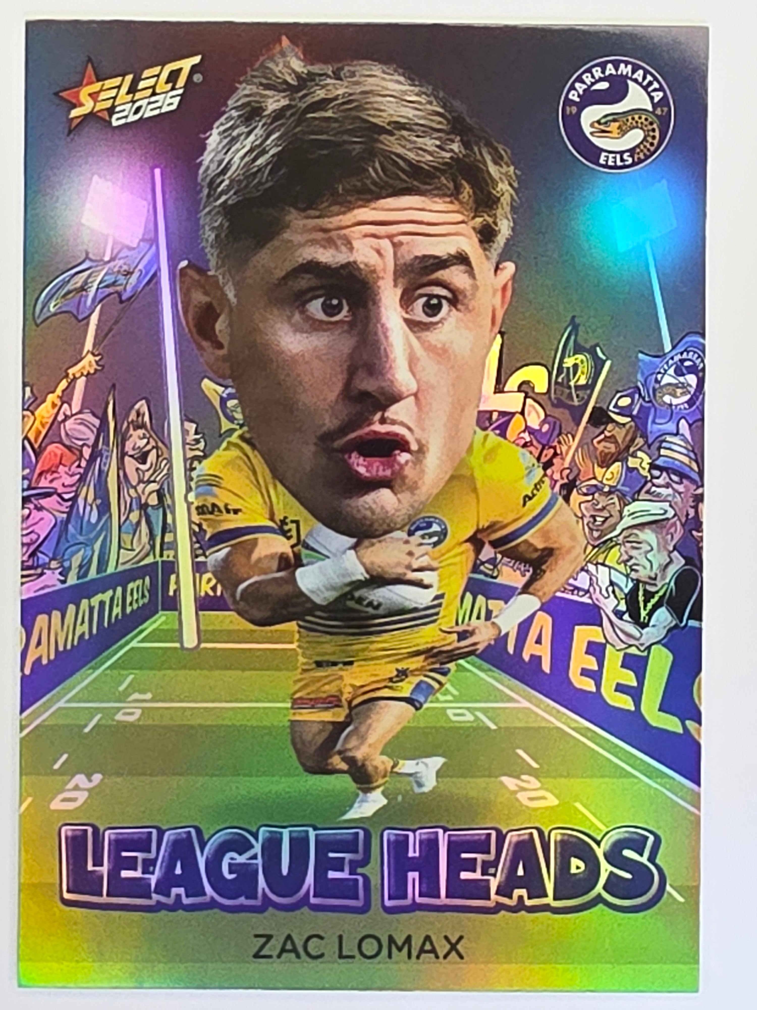NRL 2026 League Heroes | League Heads | #LH82 | Zac Lomax | Parramatta Eels