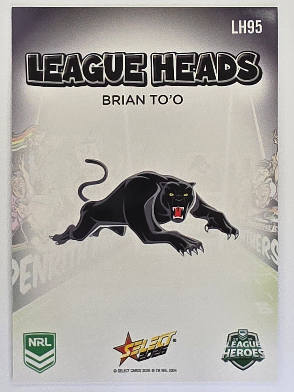 NRL 2026 League Heroes | League Heads | #LH95 | Brian To’o | Penrith Panthers