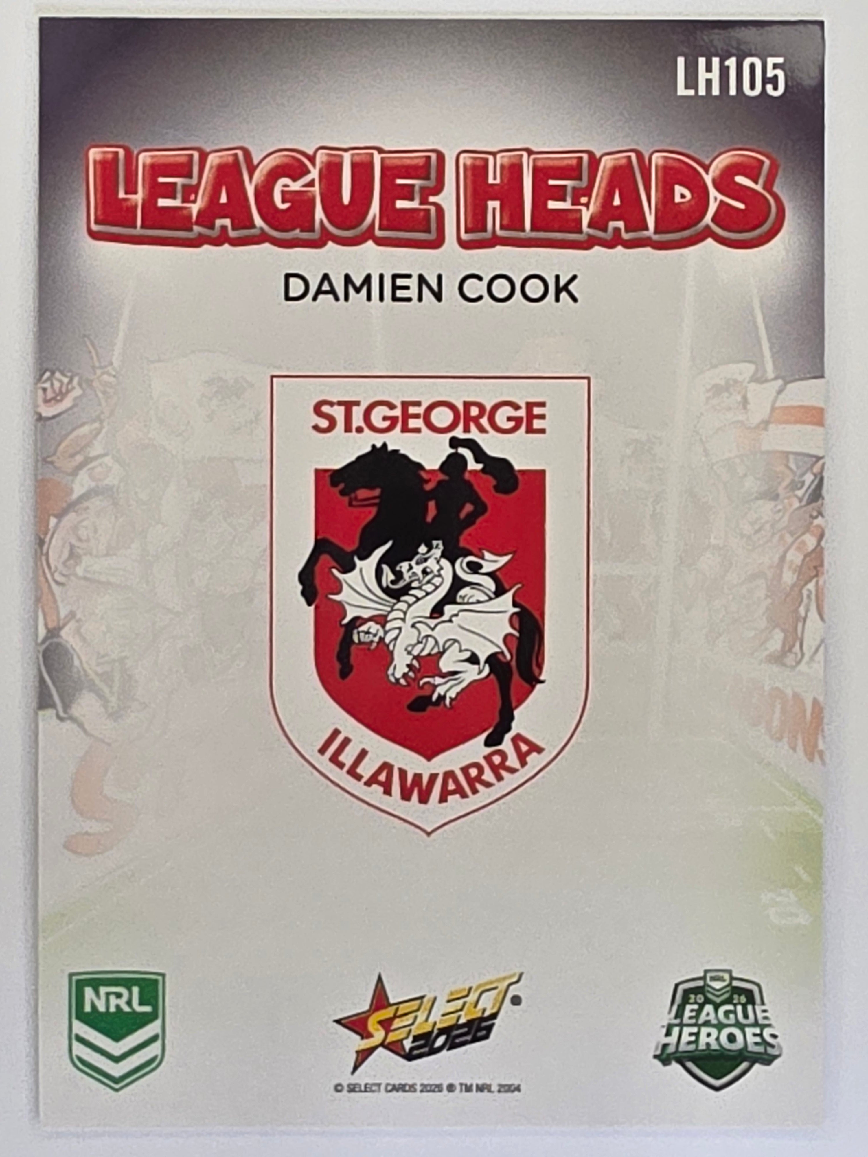 NRL 2026 League Heroes | League Heads | #LH105 | Damien Cook | St George Dragons