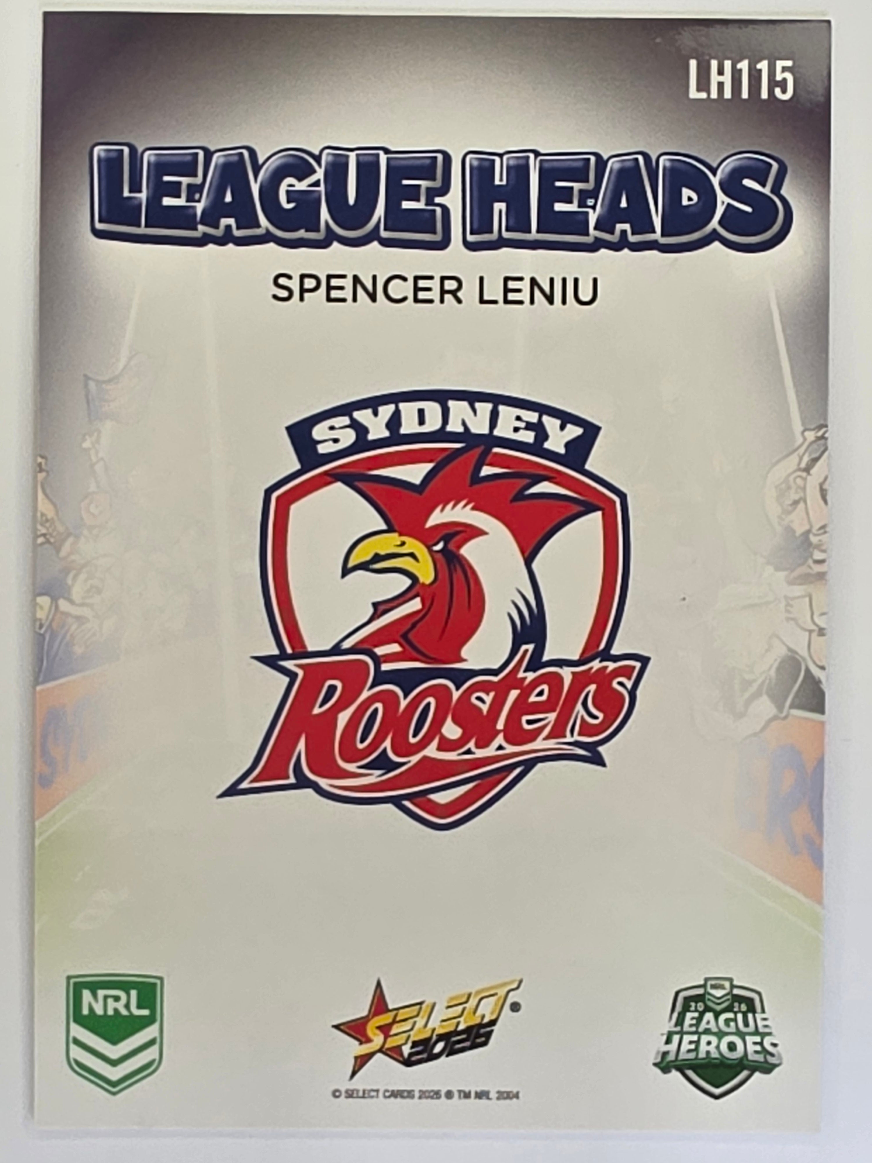 NRL 2026 League Heroes | League Heads | #LH115 | Spencer Leniu | Sydney Roosters