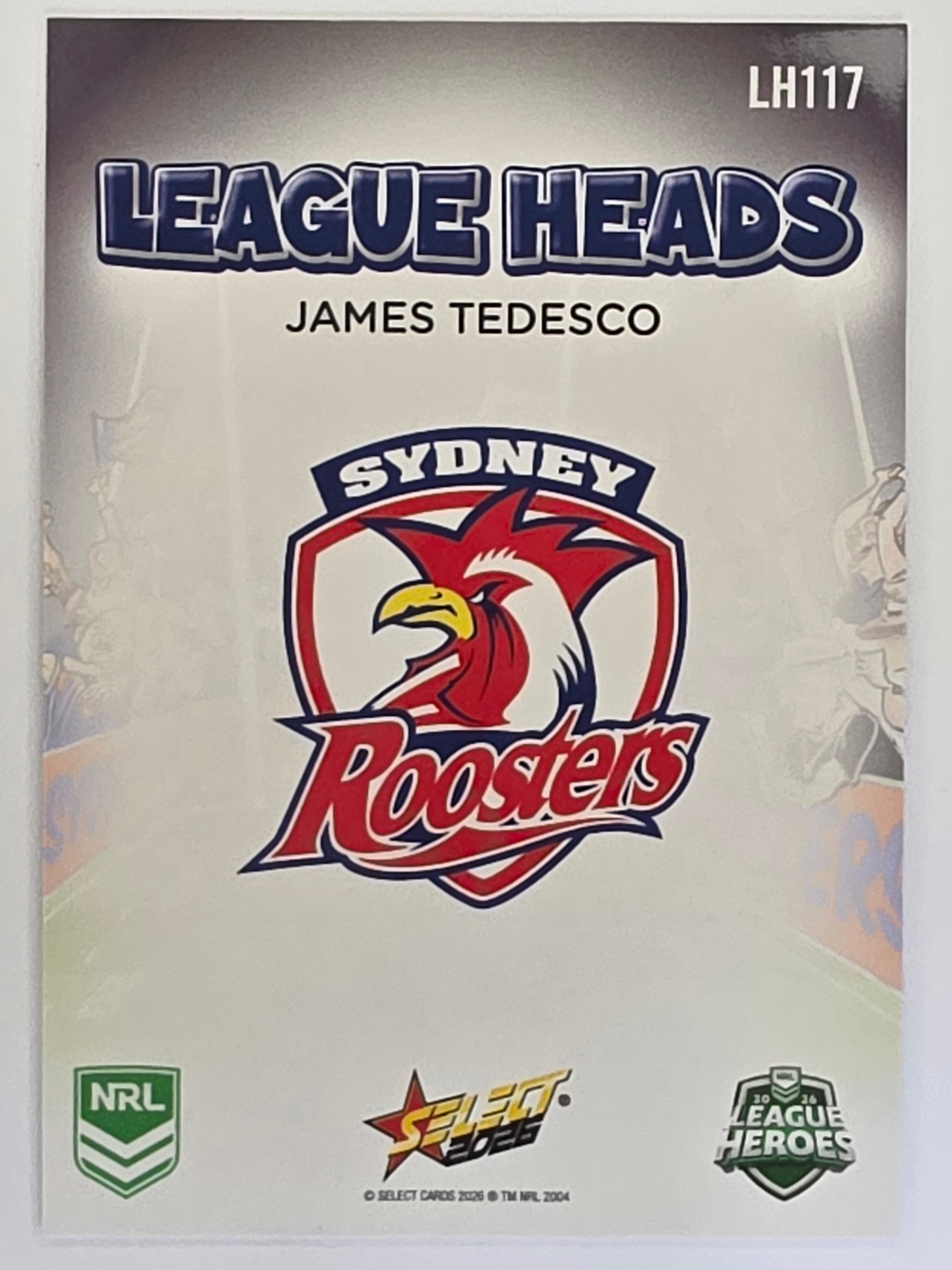 NRL 2026 League Heroes | League Heads | #LH117 | James Tedesco | Sydney Roosters