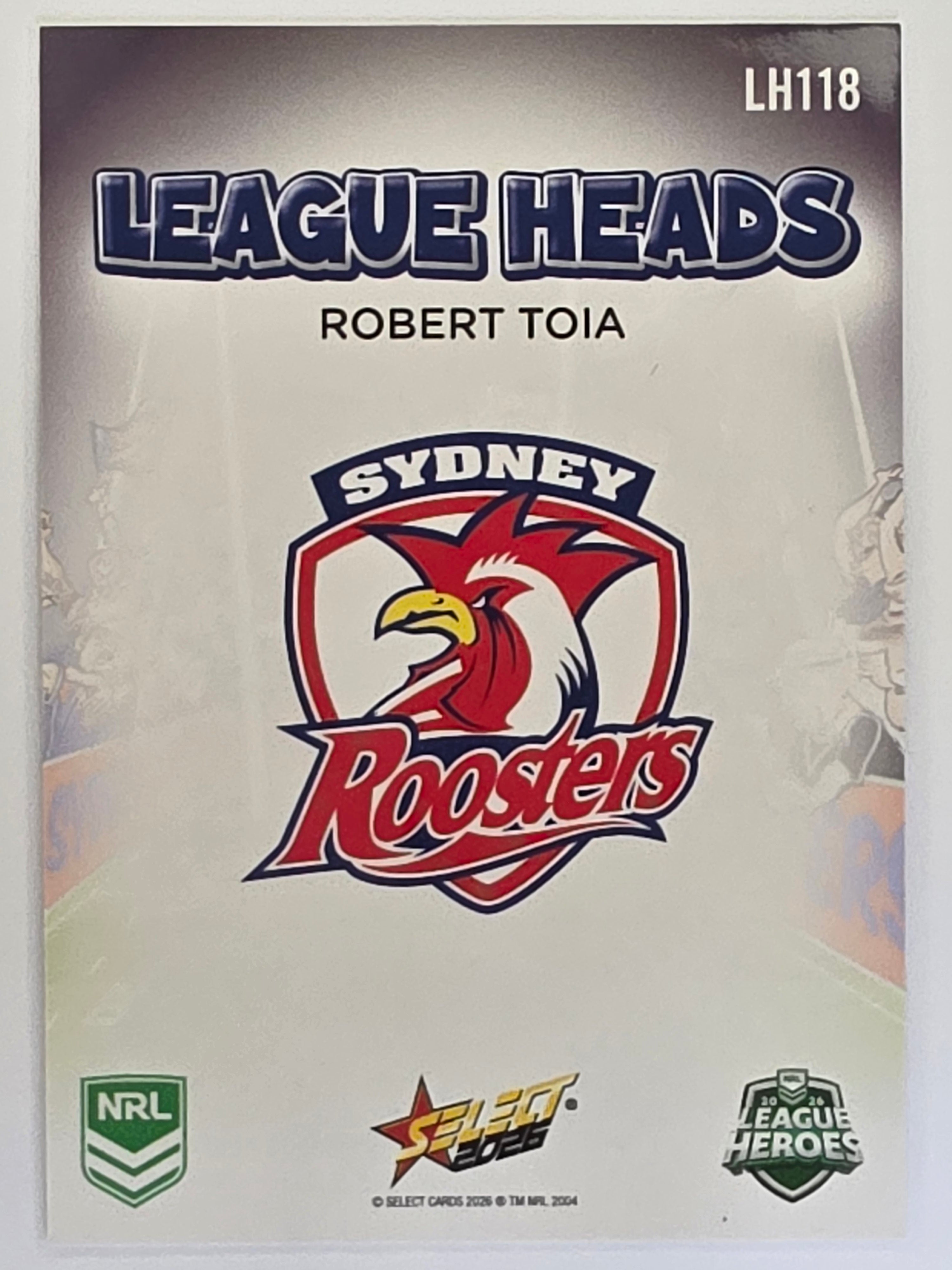 NRL 2026 League Heroes | League Heads | #LH118 | Robert Toia | Sydney Roosters