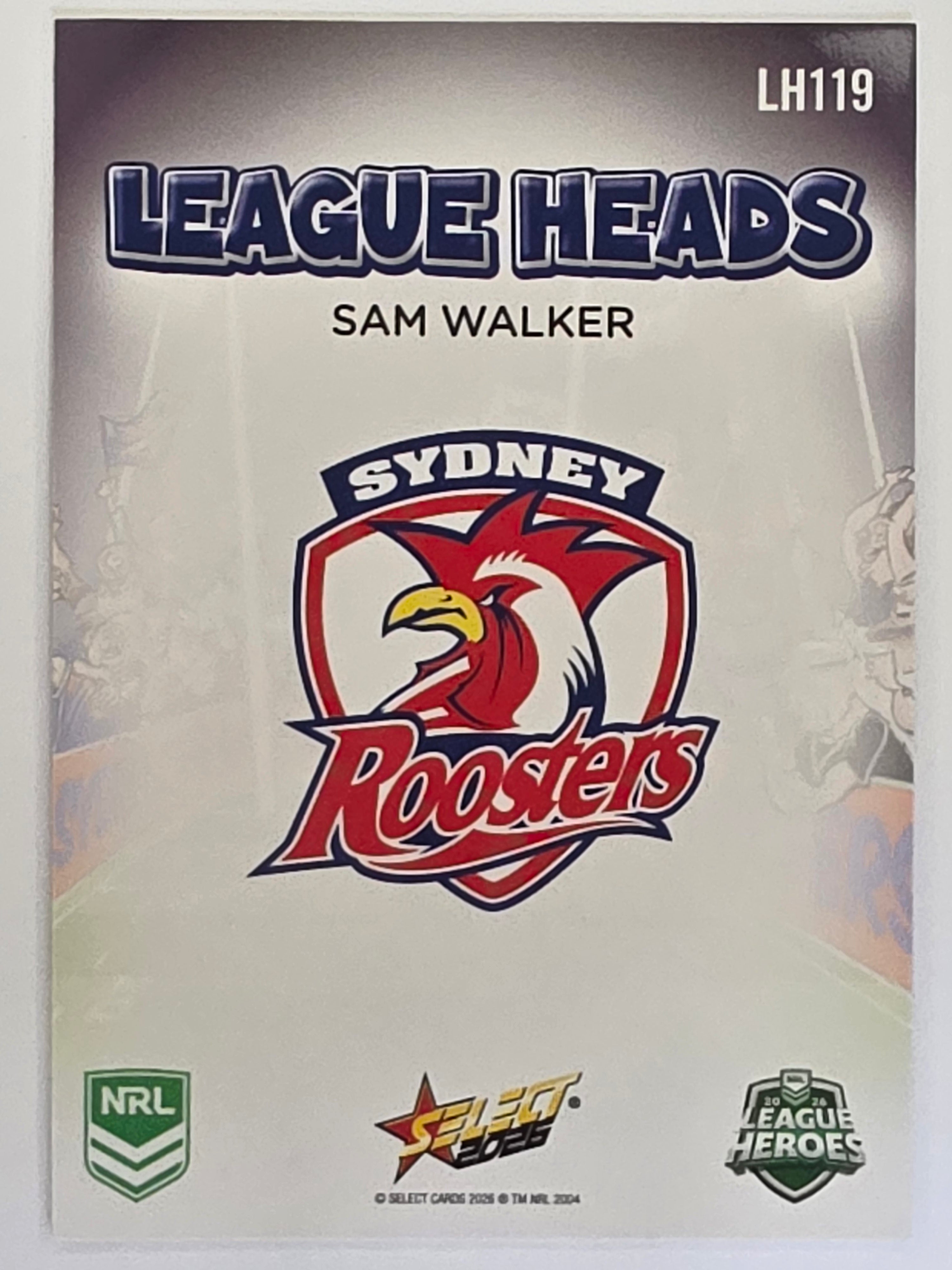 NRL 2026 League Heroes | League Heads | #LH119 | Sam Walker | Sydney Roosters