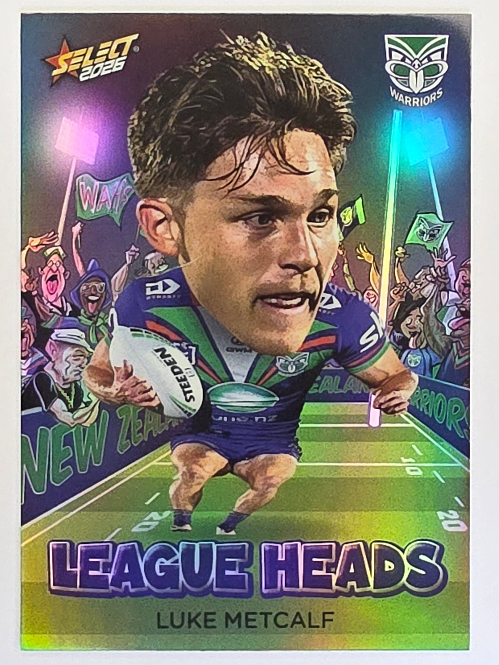 NRL 2026 League Heroes | League Heads | #LH125 | Luke Metcalf | New Zealand Warriors