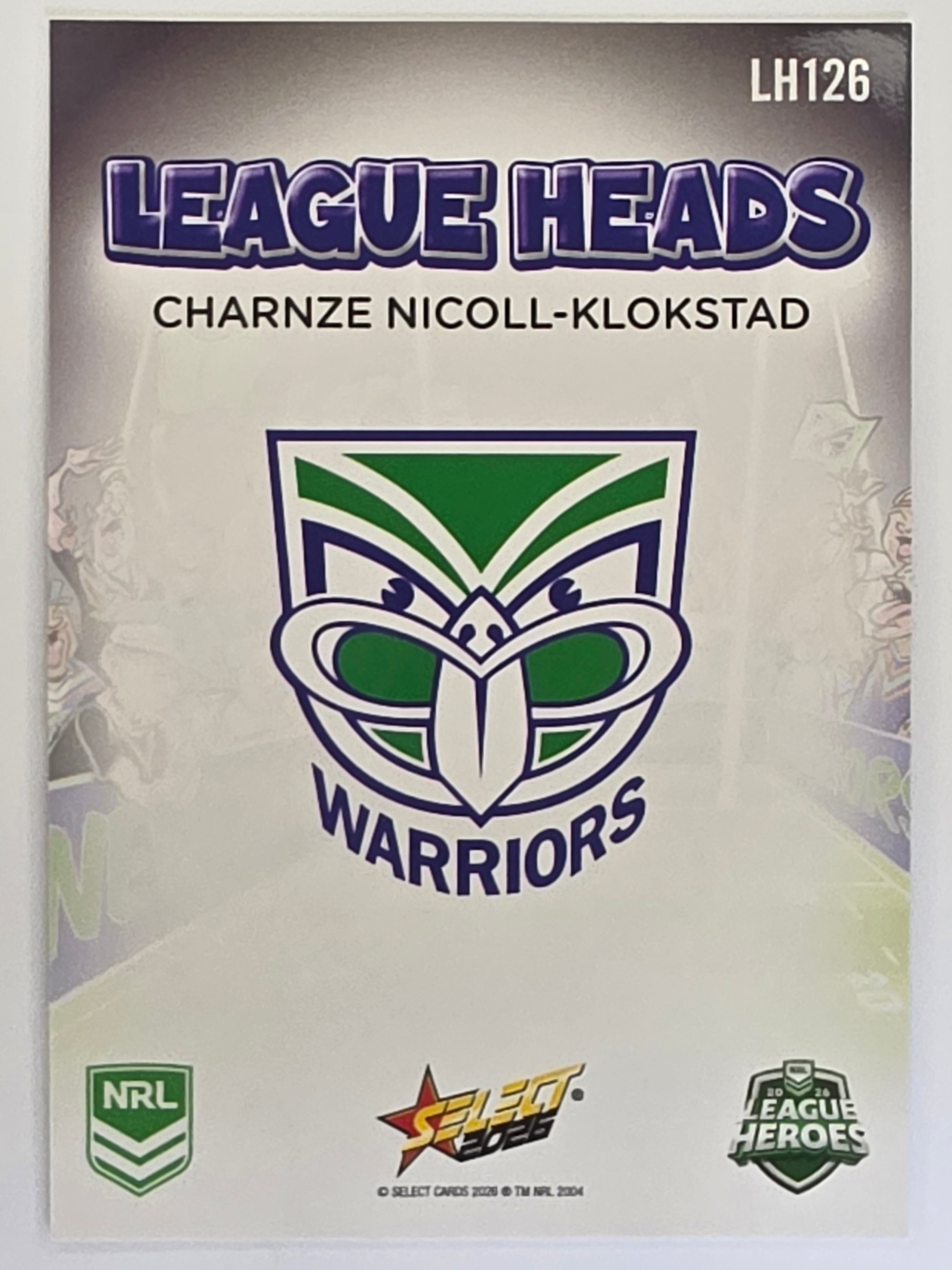 NRL 2026 League Heroes | League Heads | #LH126 | Charnze Nicoll-Klokstad | New Zealand Warriors