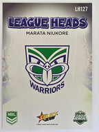 NRL 2026 League Heroes | League Heads | #LH127 | Marata Niukore | New Zealand Warriors
