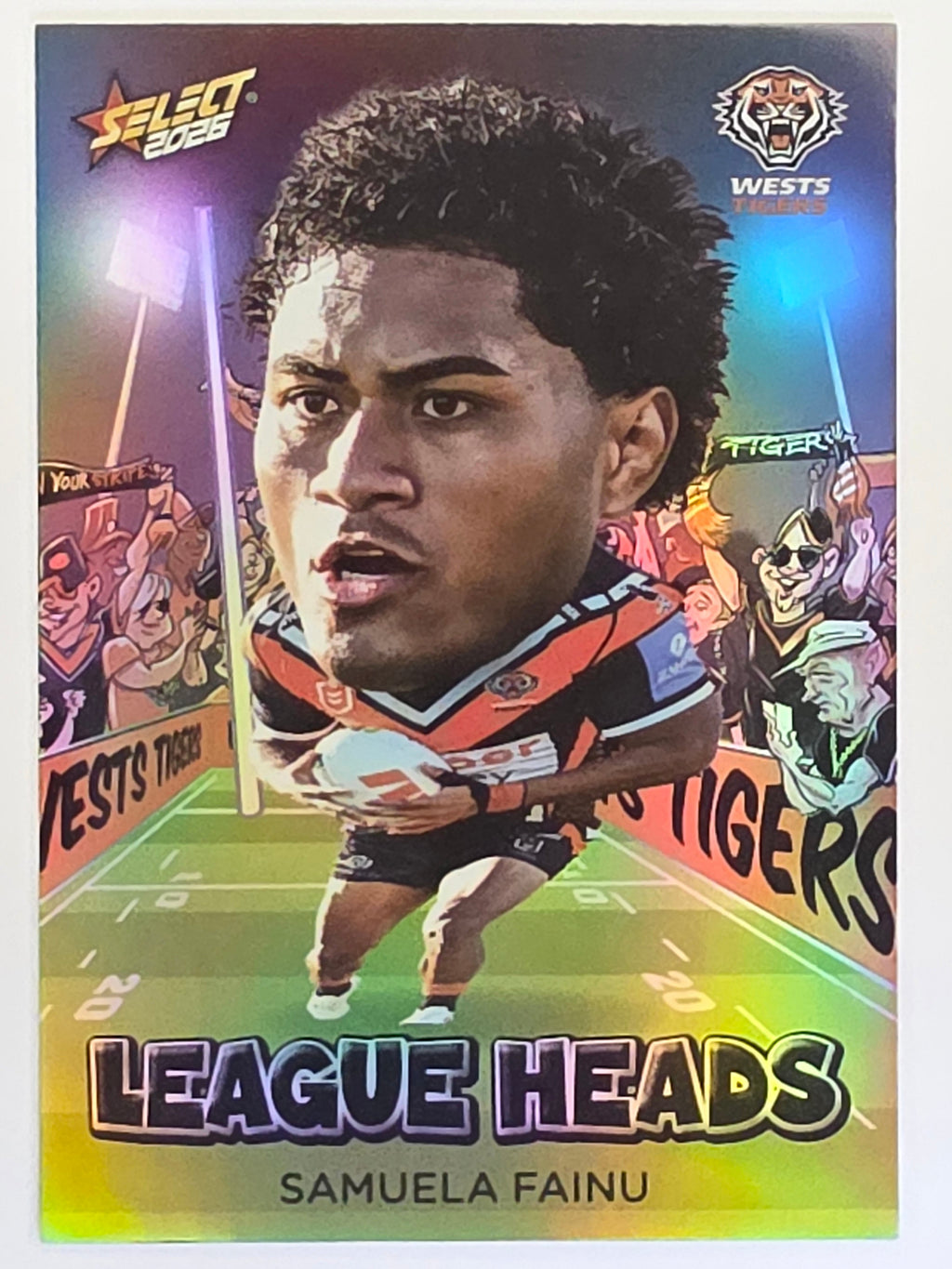 NRL 2026 League Heroes | League Heads | #LH131 | Samuela Fainu | Wests Tigers