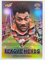 NRL 2026 League Heroes | League Heads | #LH132 | Apisai Koroisau | Wests Tigers