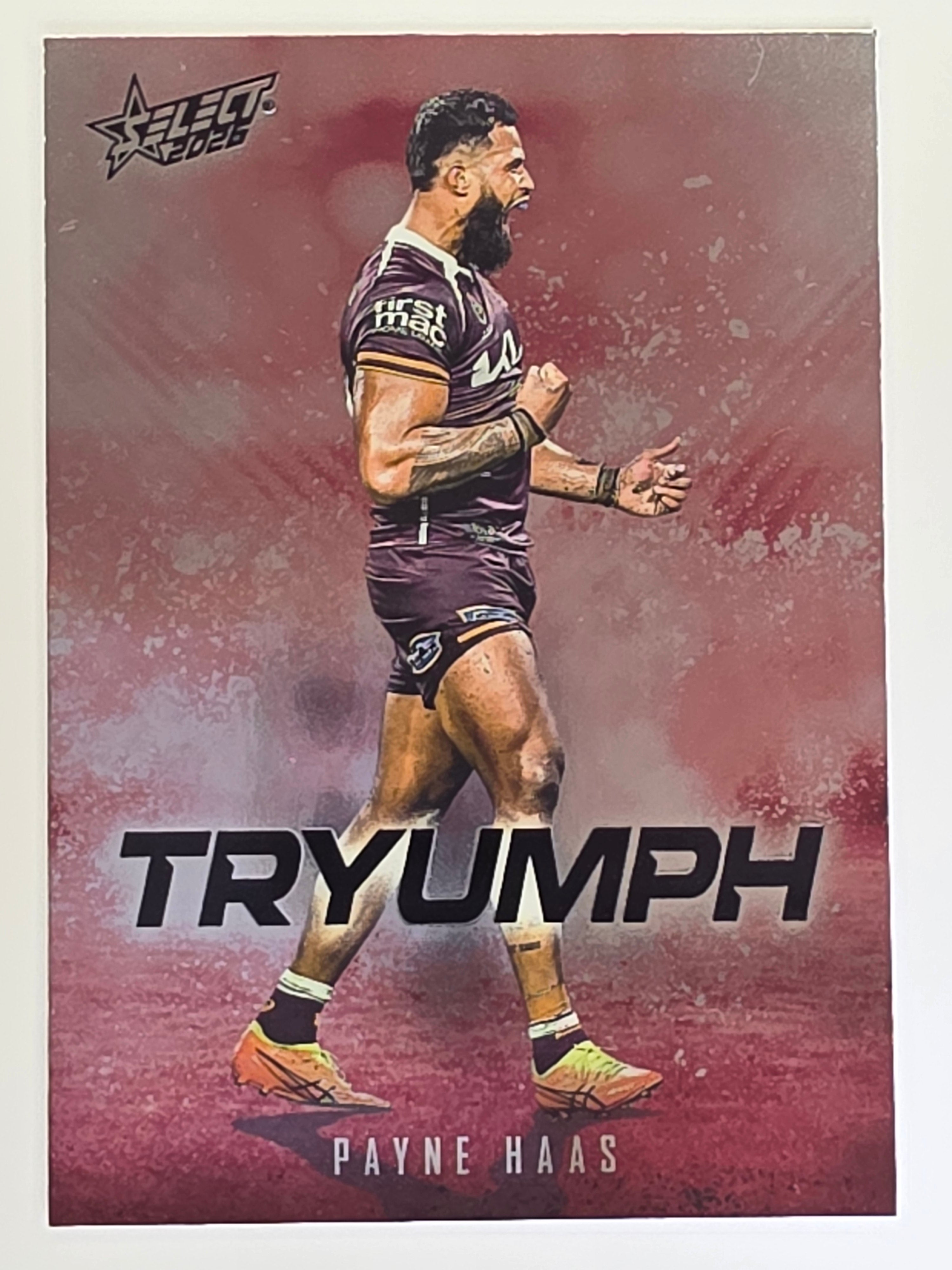NRL 2026 League Heroes | Tryumph | #TR1 | Payne Haas | Brisbane Broncos
