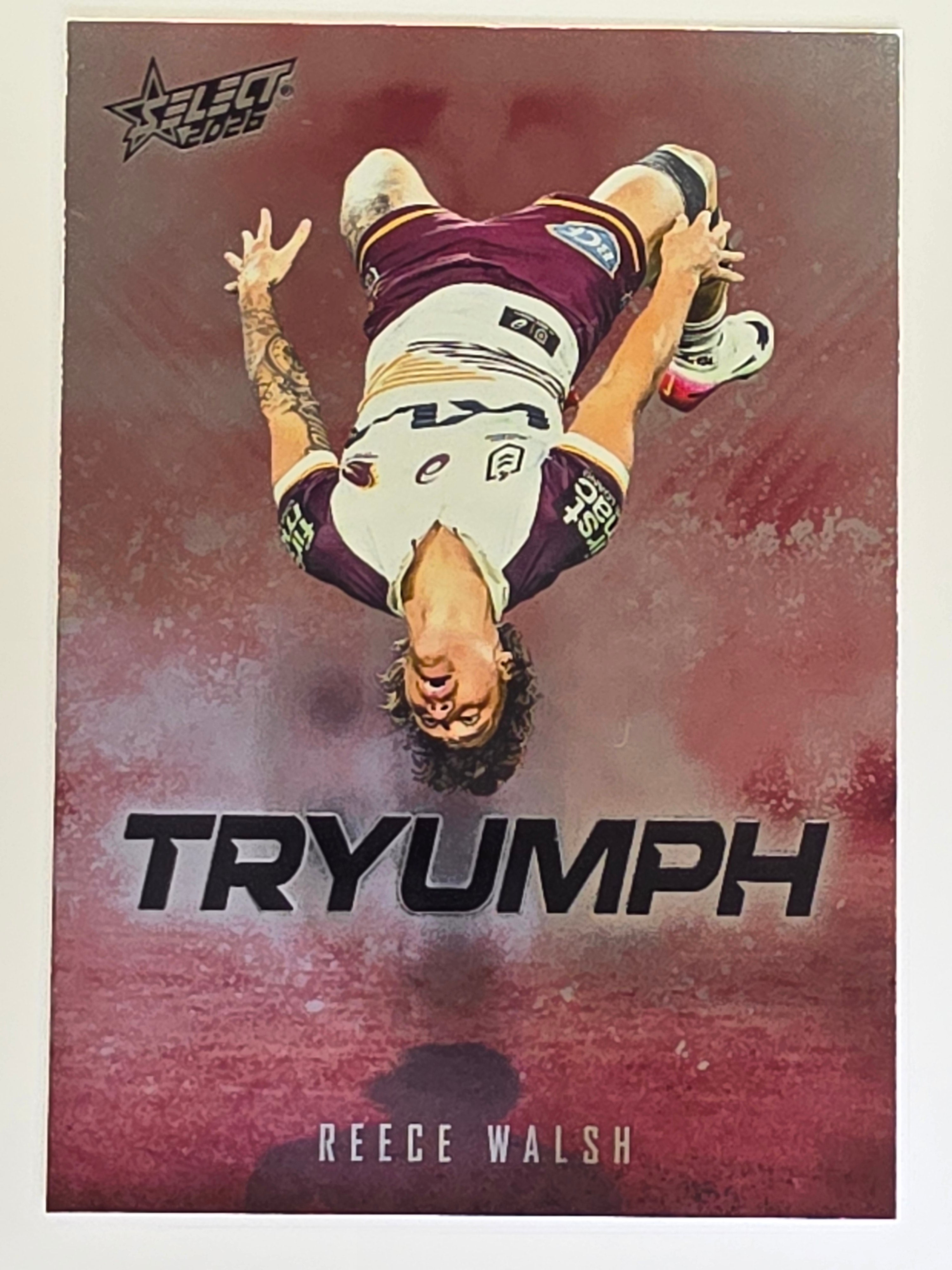 NRL 2026 League Heroes | Tryumph | #TR4 | Reece Walsh | Brisbane Broncos