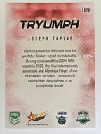 NRL 2026 League Heroes | Tryumph | #TR9 | Joseph Tapine | Canberra Raiders