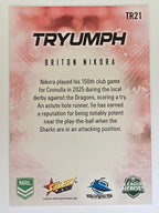 NRL 2026 League Heroes | Tryumph | #TR21 | Briton Nikora | Cronulla Sharks