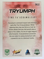 NRL 2026 League Heroes | Tryumph | #TR32 |Tino Fa’asuamaleaui |Gold Coast Titans