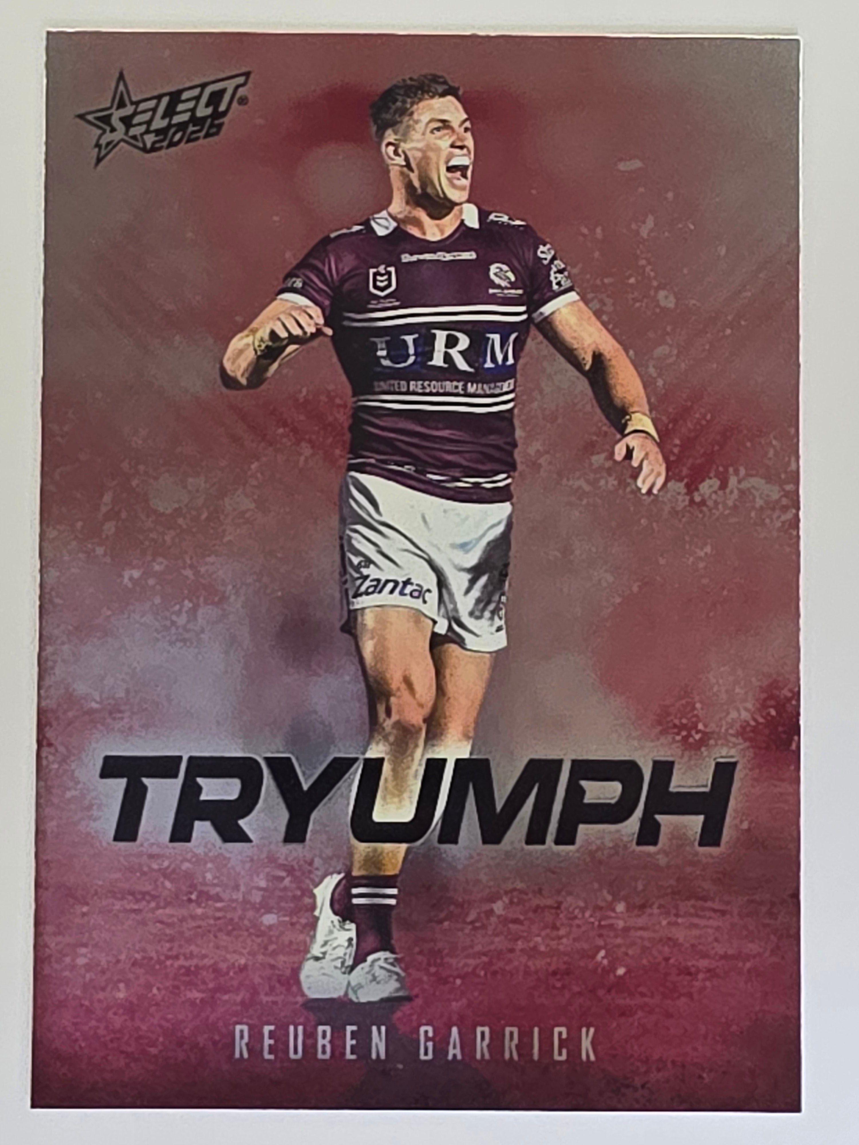 NRL 2026 League Heroes | Tryumph | #TR37 | Reuben Garrick | Manly Sea Eagles