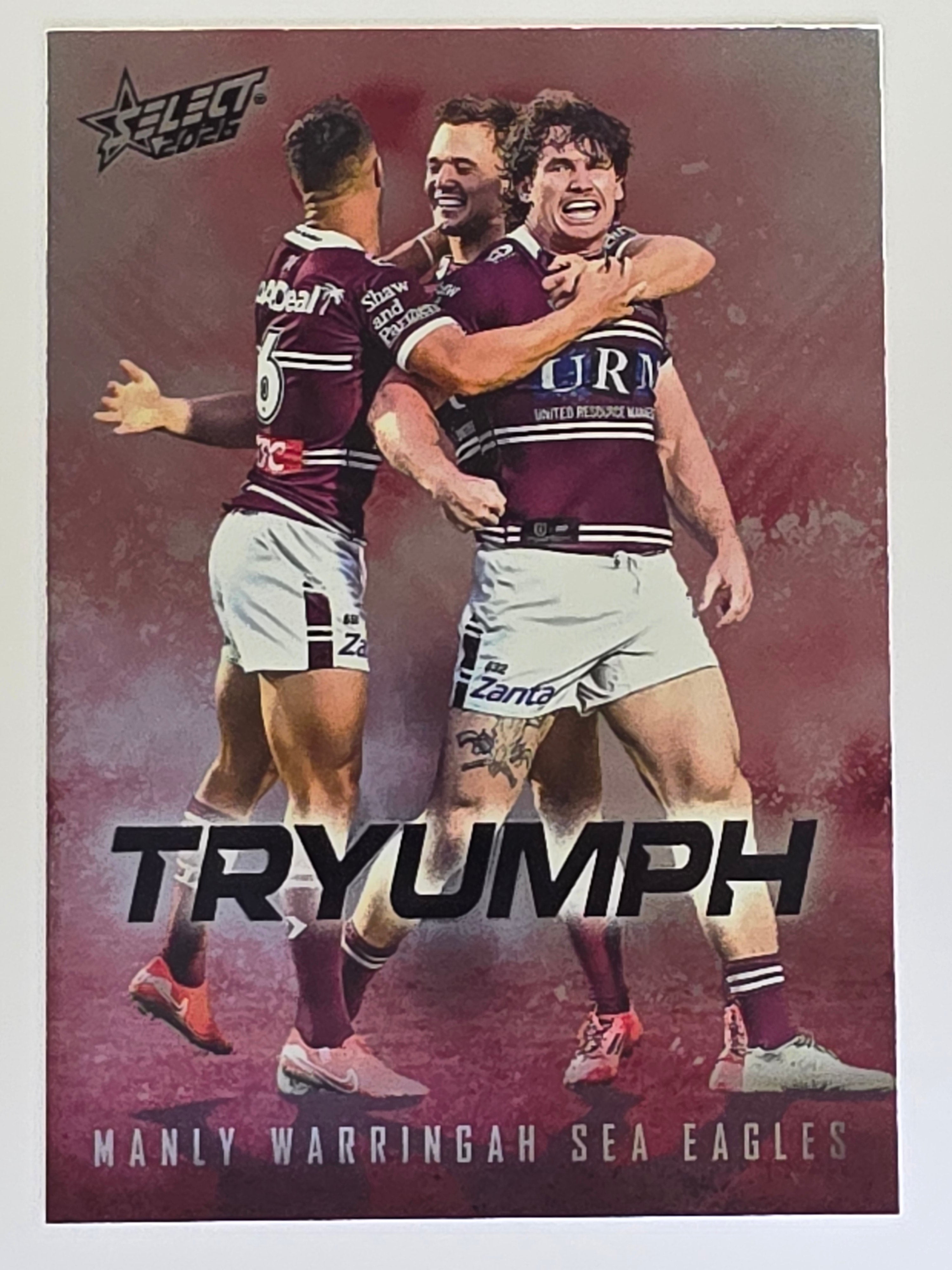 NRL 2026 League Heroes | Tryumph | #TR41 | Team | Manly Warringah Sea Eagles