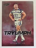NRL 2026 League Heroes | Tryumph | #TR55 |Reuben Cotter |North Queensland Cowboys