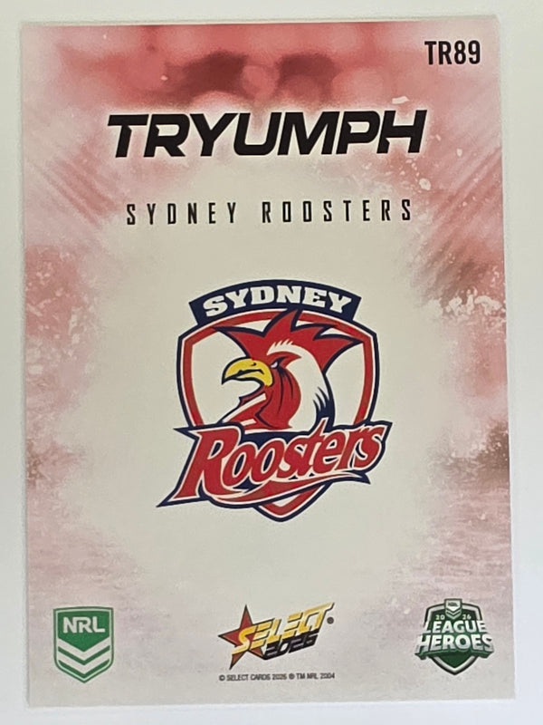 NRL 2026 League Heroes | Tryumph | #TR89 | Sydney Roosters Team