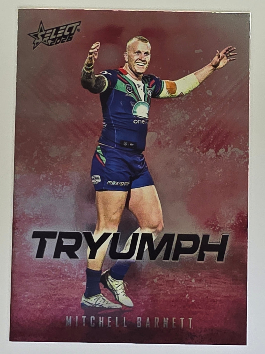 NRL 2026 League Heroes | Tryumph | #TR91 |Mitchell Barnett |New Zealand Warriors