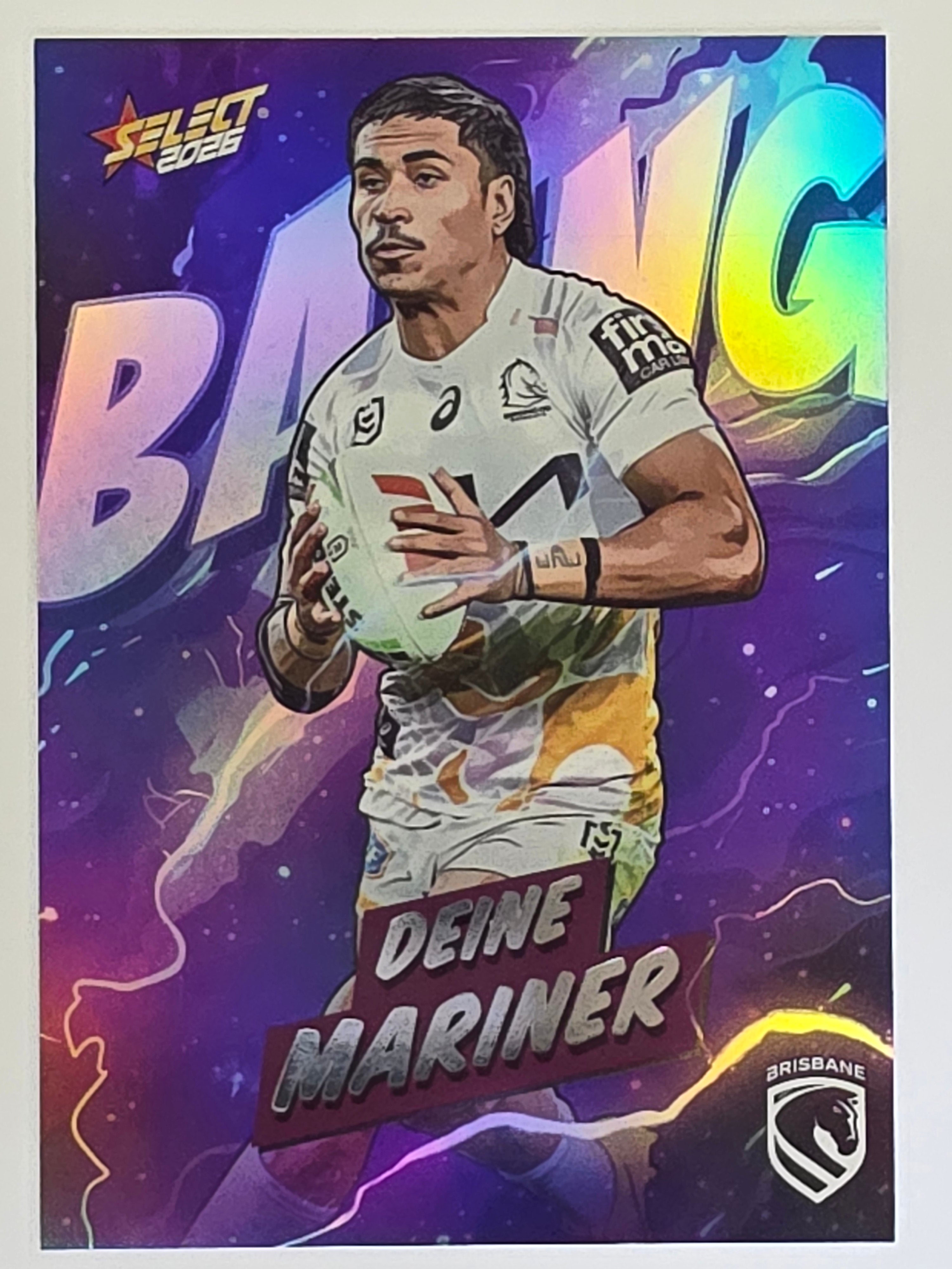 NRL 2026 League Heroes | Bang | #B2 | Deine Mariner | Brisbane Broncos
