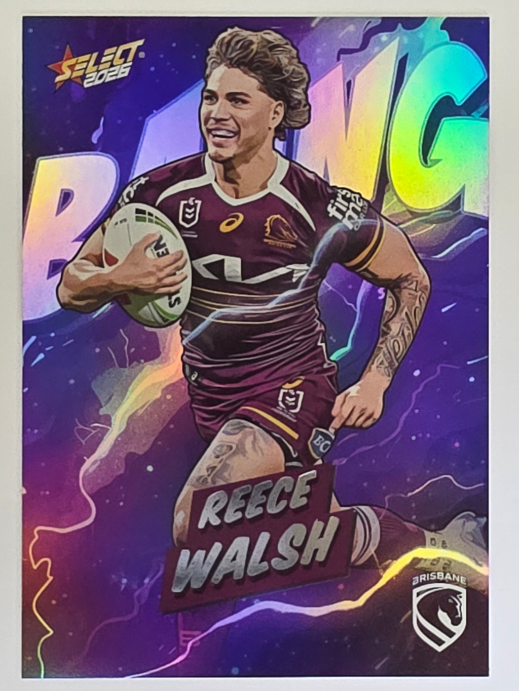 NRL 2026 League Heroes | Bang | #B6 | Reece Walsh | Brisbane Broncos