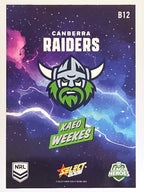 NRL 2026 League Heroes | Bang | #B12 | Kaeo Weekes | Canberra Raiders